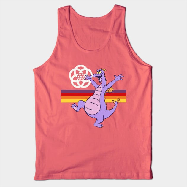 Happy little purple dragon of imagination Tank Top by EnglishGent